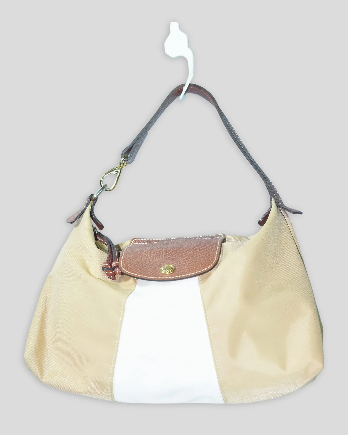 LONGCHAMP Hobo Μπεζ-Καφε